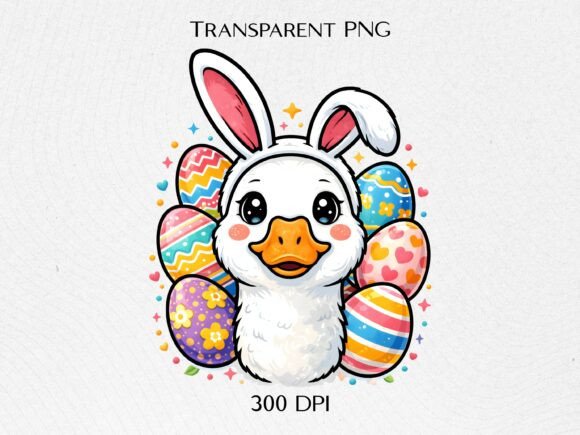Download Easter Bunny Duck PNG - Bunny duck Collection