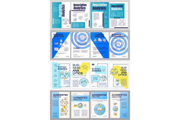 Download Business Analysis Brochure Template Set - Premium Bundle