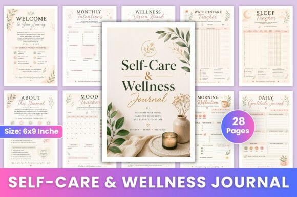 Download Self-Care &amp; Wellness Journal - Premium Resources