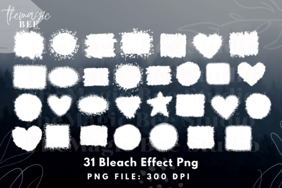 Download 31 Bleach Effect Mega Bundle PNG - Bleach effect Collection