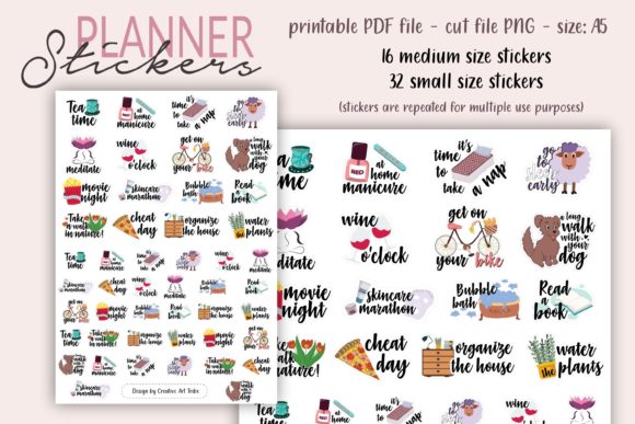 Download Planner Stickers Daily Tasks - Planner stickers Collection