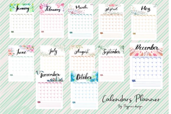 Download 12 Month Calendar Monthly - 12 month calendar Collection