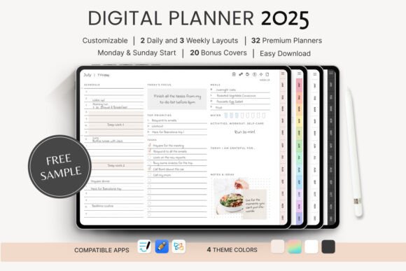 Download Digital Planner 2025 - Digital planner Collection
